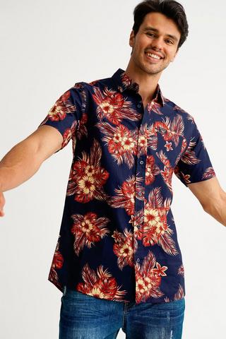 Tropical Print Shirt