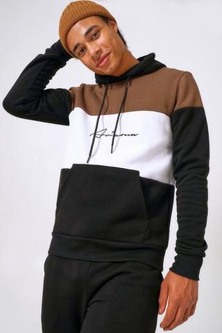 Colour Block Hoodie