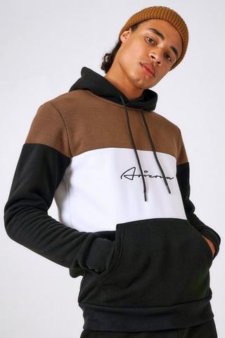 Colour Block Hoodie