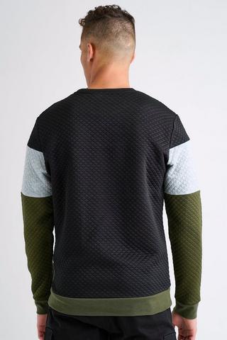 Quilted Pullover