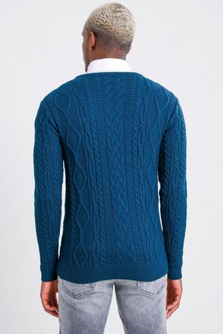 Cable Knit Pullover