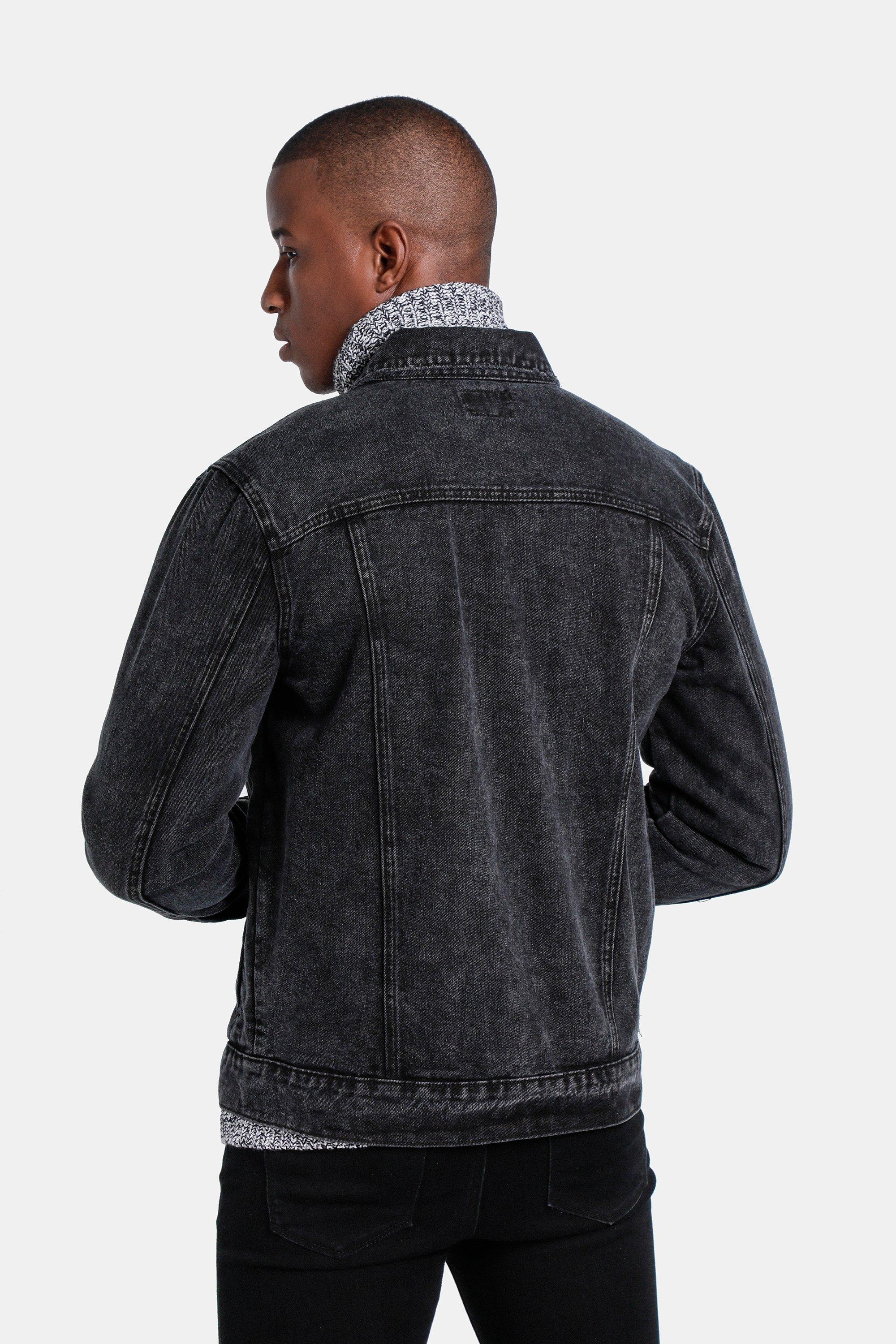 Black denim on sale jacket mr price