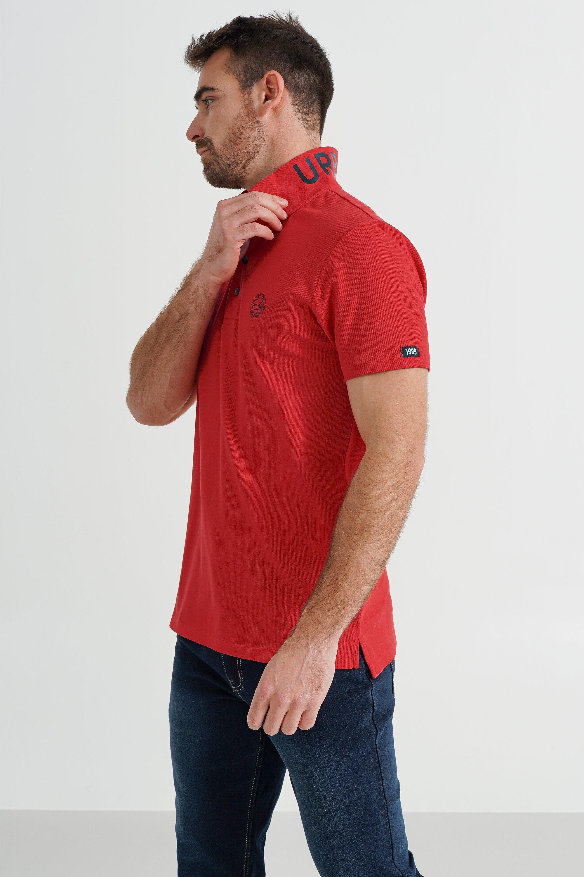 Printed Collar Golfer