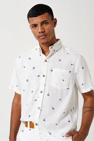 Linen Printed Shirt