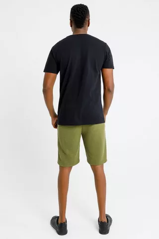 Quilted Fleece Shorts