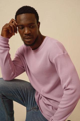 Waffle Textured T-shirt