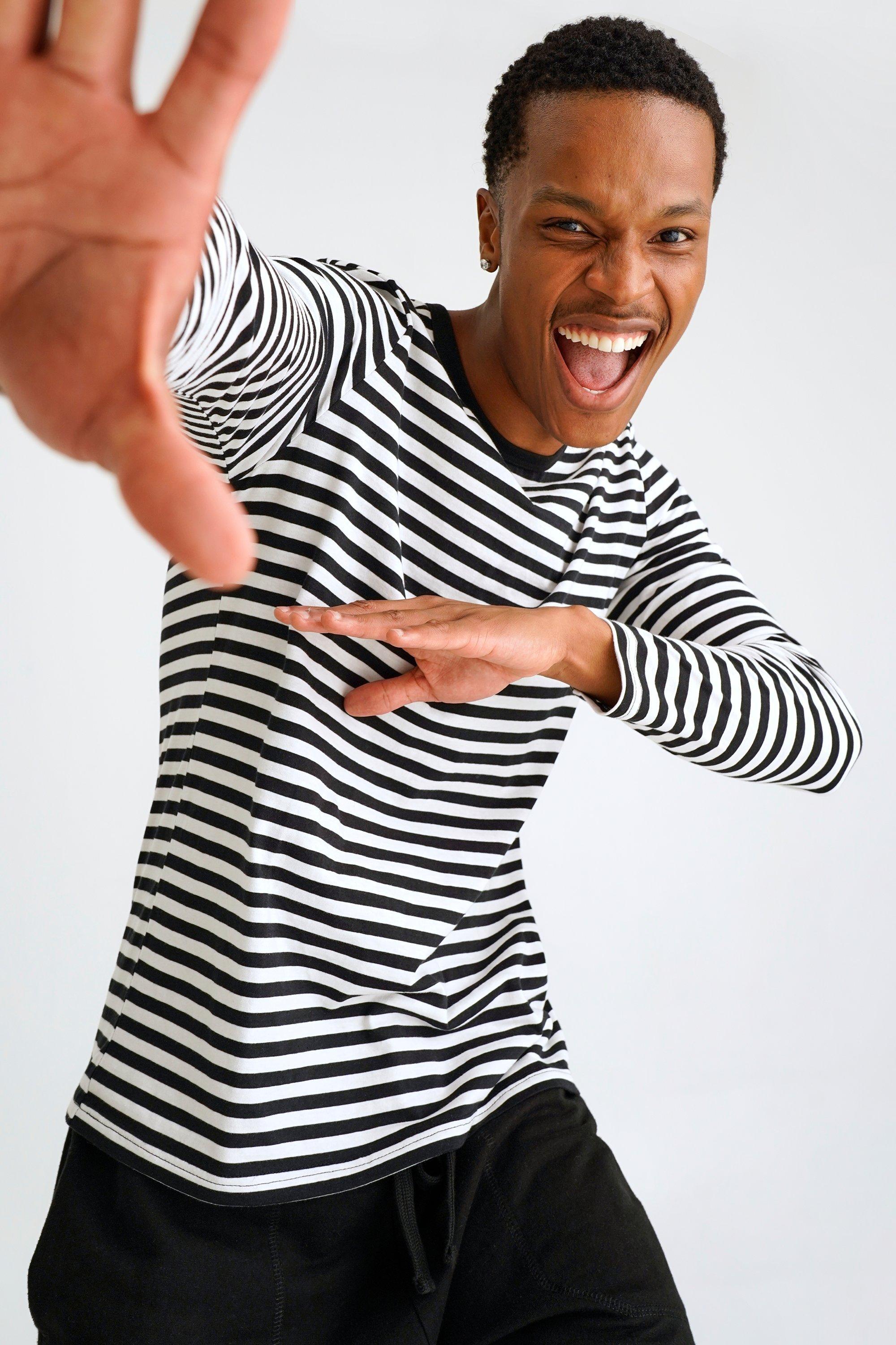 Stripe Long Sleeve T-shirt