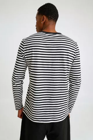 Stripe Long Sleeve T-shirt