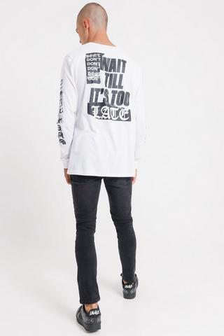 Printed Skinny Fit Jeans