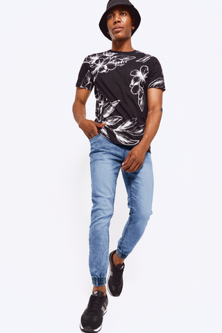 Denim Joggers