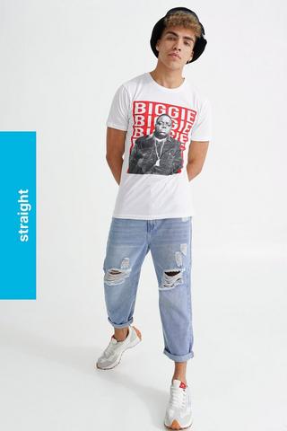 Relaxed Loose Fit Denim 