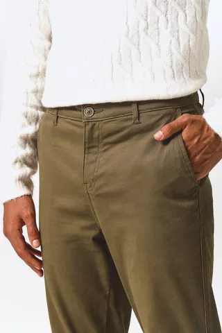 Skinny Fit Chino Pants