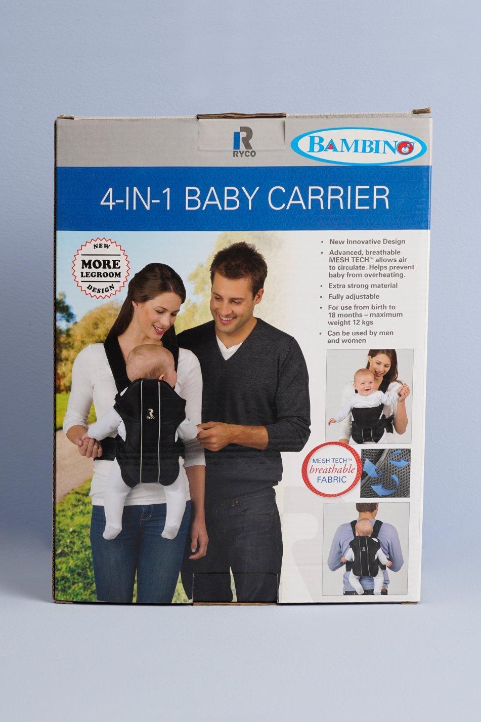 Ryco 4 in store 1 baby carrier