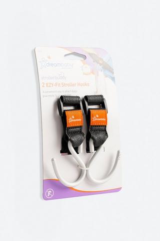 Dreambaby Strollerbuddy Ezy-fit Stroller Hook 2 Pack
