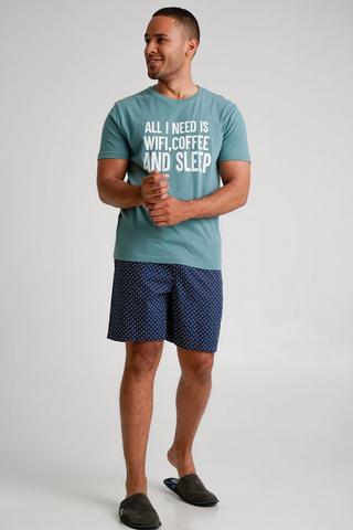Printed Sleep Shorts