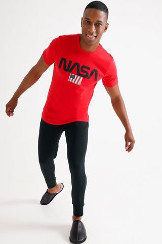 Nasa Print Sleepwear Set