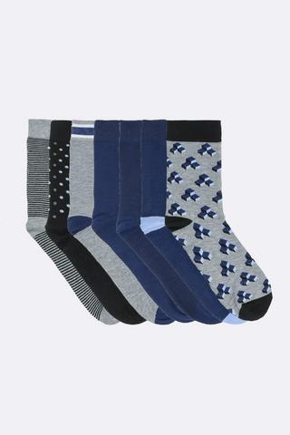 7 Pack Socks