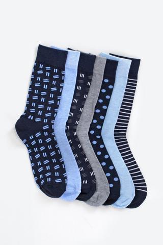 7 Pack Socks