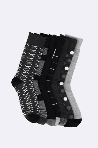 7 Pack Socks