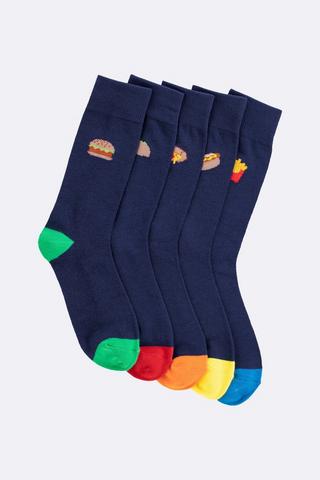 5 Pack Socks