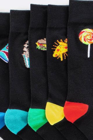 5 Pack Socks