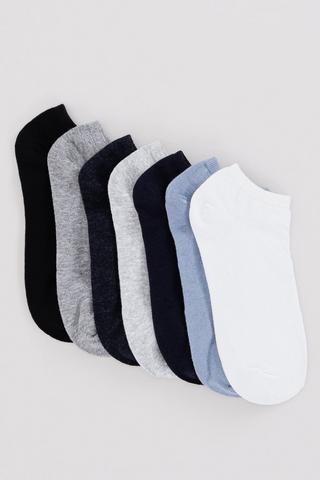 7 Pack Hidden Socks