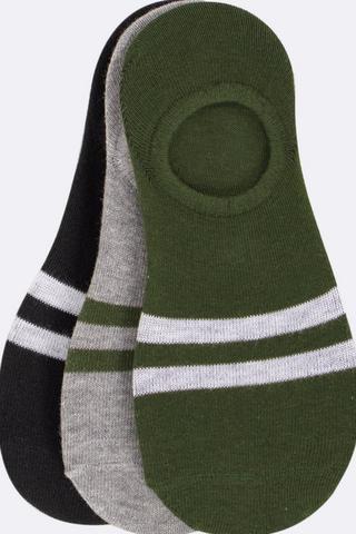 3 Pack Hidden Socks