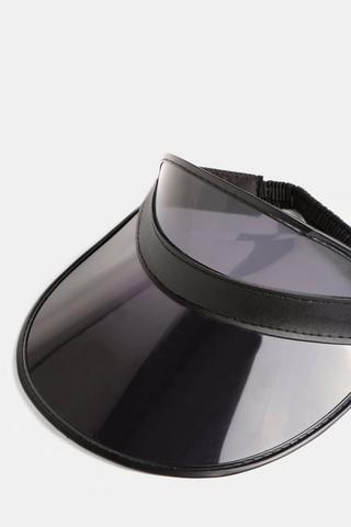 Clear visor hot sale cap