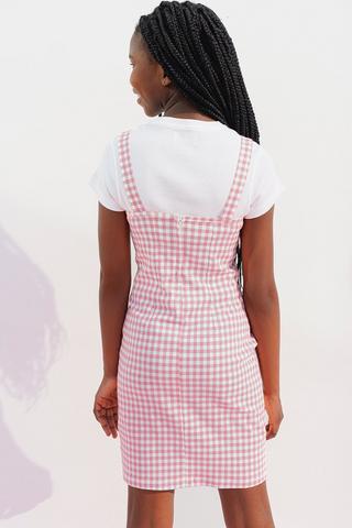 Check Bodycon Dress
