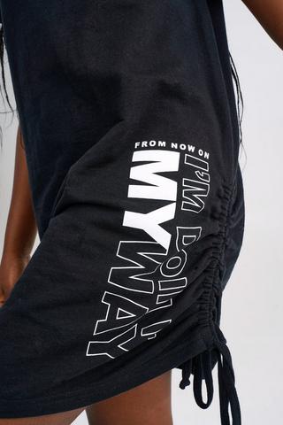 Ruched Bodycon Dress