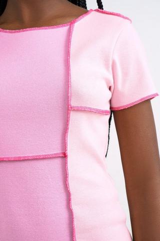 Patchwork Bodycon Dress