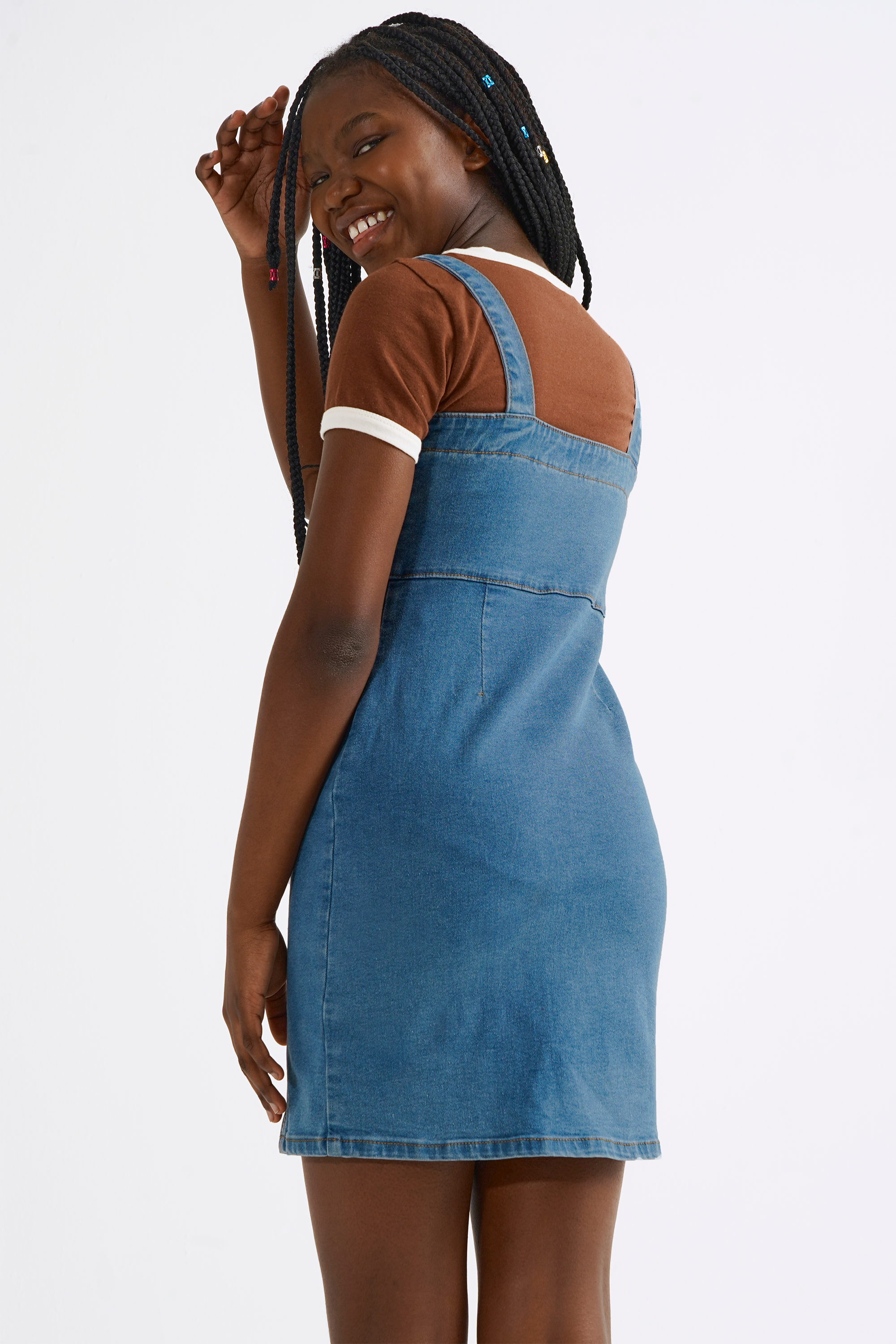 Bodycon best sale dungaree dress