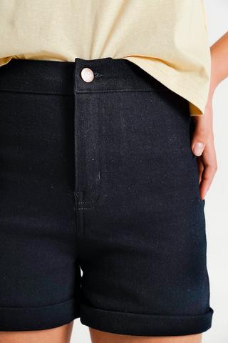 High Waisted Denim Shorts
