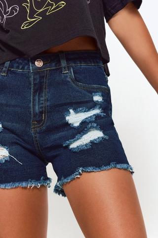 Reg Rise Stretch Abraised