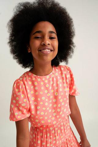 Floral Puff Sleeve Top