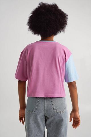 Colour Block Boxy T-shirt