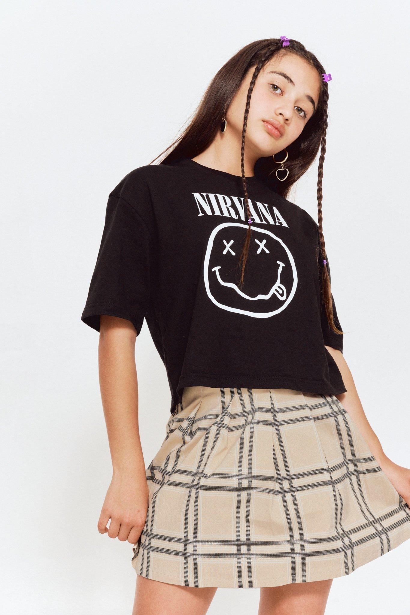 Ladies nirvana hot sale t shirt