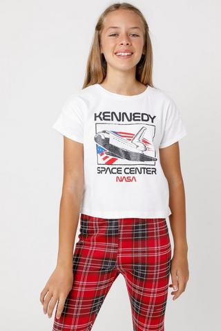 Nasa Print Oversized T-shirt