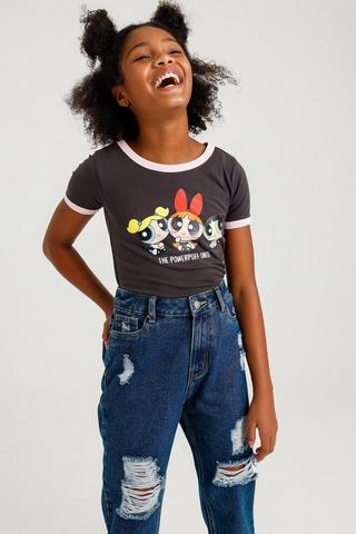 Powerpuff Girls Print T-shirt
