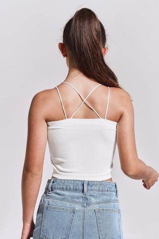 SEAMLESS BANDEUA TOP