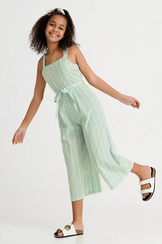 Stripe Jumpsuit