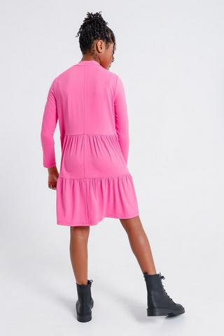Long Sleeve Trapeze Dress