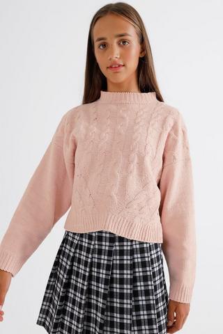 Cable Knit Pullover