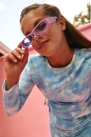 Ruched Long Sleeve Top