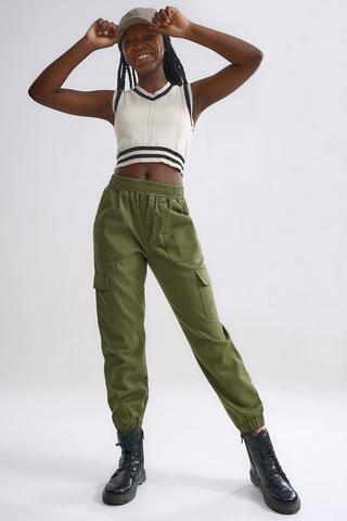 Girls in cargo on sale pants