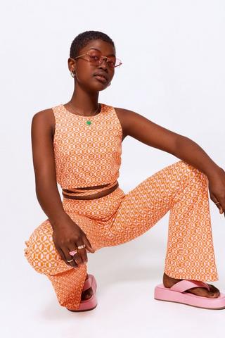 Flare Leg Pants