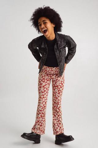 Fit and Flare Leg Pants