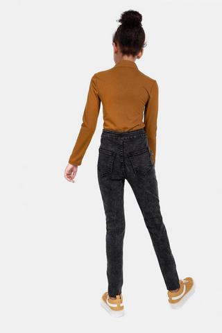 High Waisted Tube Jeans