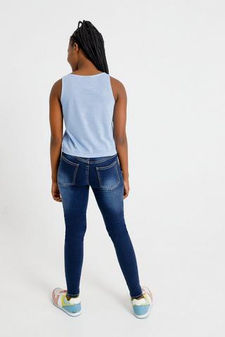 Low Rise Skinny Fit Jeans