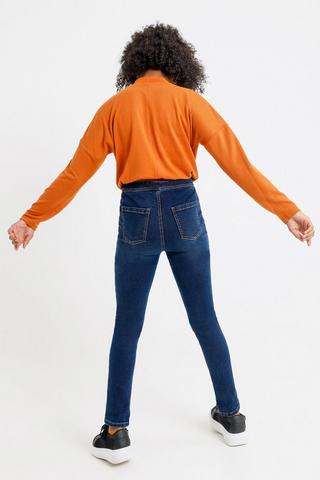 Hi Rise Skinny Fit Jeans